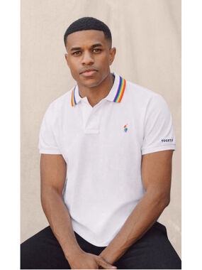 Polo Ralph Lauren Pride Rainbow Gender-Neutral LGBT Gay Pride Polo Shirt Medium